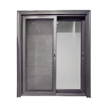 WANJIA Double glazing sliding doors with screen mesh